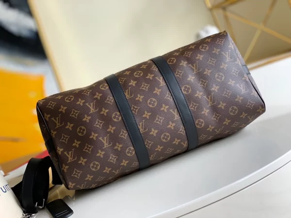 LOUIS VUITTON KEEPALL BANDOULIÈRE 45 MONOGRAM MACASSAR - WLM545