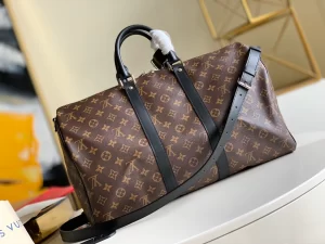 LOUIS VUITTON KEEPALL BANDOULIÈRE 45 MONOGRAM MACASSAR - WLM545