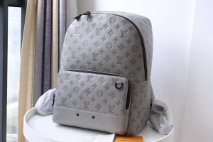 LOUIS VUITTON RACER BACKPACK ANTHRACITE GRAY - WLM518