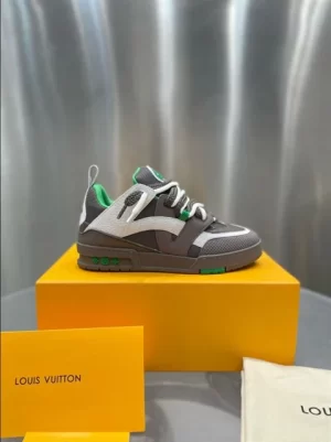 LOUIS VUITTON SKATE SNEAKER IN GREY GREEN – LSVT280