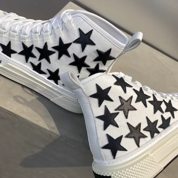 AMIRI STARS COURT HIGH-TOP SNEAKERS - AM025