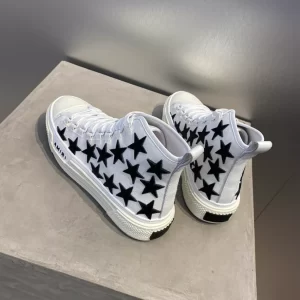 AMIRI STARS COURT HIGH-TOP SNEAKERS - AM025