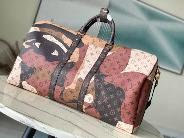 LOUIS VUITTON KEEPALL BANDOULIÈRE 55 BAG - WLM603