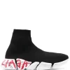 BALENCIAGA SPEED 2.0 GRAFFITI SNEAKER - BB196