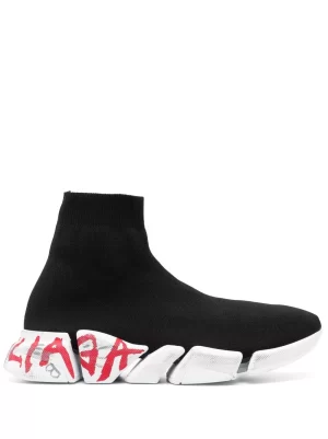 BALENCIAGA SPEED 2.0 GRAFFITI SNEAKER - BB196