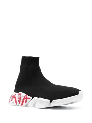 BALENCIAGA SPEED 2.0 GRAFFITI SNEAKER - BB196