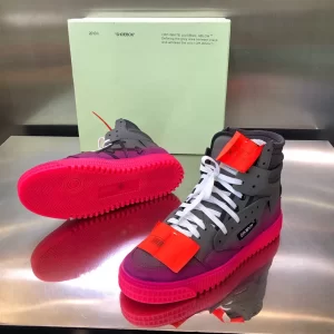 Off-White 3.0 Off Court Calf Leather Sneakers - OFF52