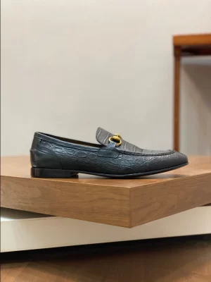 Men's Gucci Jordaan Crocodile Loafer – LGC002