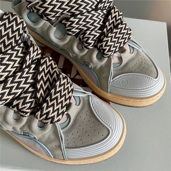 Lanvin Leather Curb Sneakers – LV006