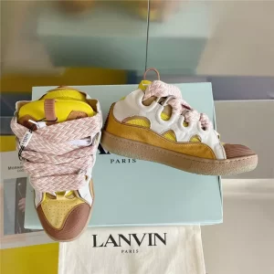 Lanvin Leather Curb Sneakers – LV021