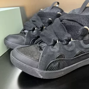 Lanvin Leather Curb Sneakers – LV031