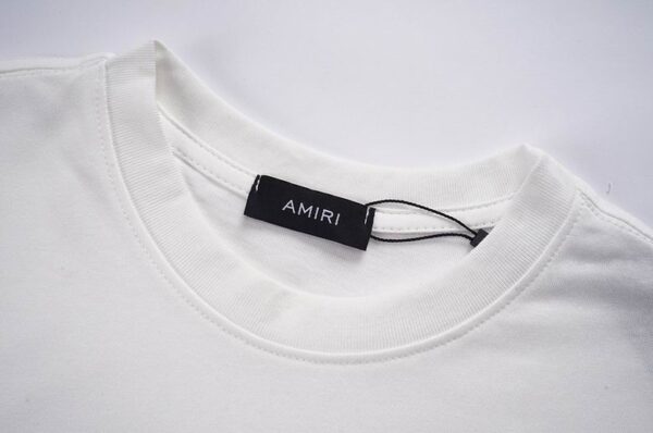 Amiri Logo-Print Cotton T-Shirt - AMS037