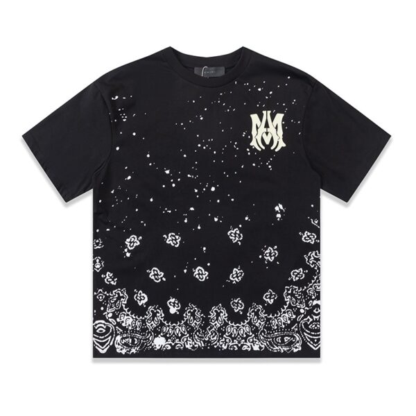 Amiri Logo-Print Cotton T-Shirt - AMS054