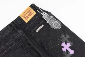 Cross Patch Jeans Chrome Hearts - AJ070