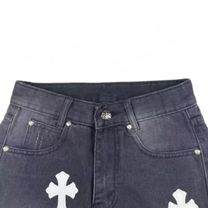 Cross Patch Jeans Chrome Hearts - AJ071