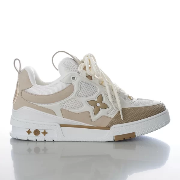 LV SKATE SNEAKER BEIGE WHITE – LSVT342