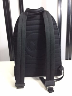 DIOR RIDER BACKPACK BLACK DIOR OBLIQUE JACQUARD - DR004