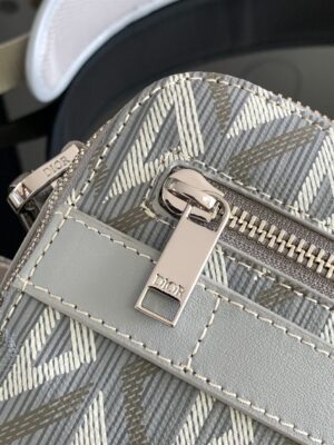 DIOR SAFARI BAG WITH STRAP CD DIAMOND CANVAS - DR019