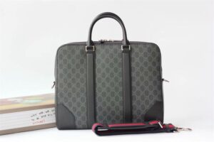 GUCCI GG BLACK BRIEFCASE - GC60