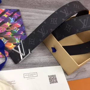 LOUIS VUITTON PYRAMIDE 40MM BELT IN BROWN - B125