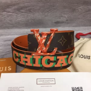 LOUIS VUITTON PYRAMIDE CITIES EXCLUSIVE 40MM REVERSIBLE BELT - B0130