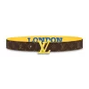 LOUIS VUITTON PYRAMIDE CITIES EXCLUSIVE 40MM REVERSIBLE BELT - B0133