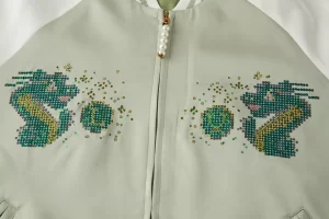 Louis Vuitton Embroidered Souvenir Jacket - LC026