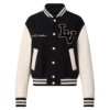 Louis Vuitton Signature Varsity Blouson Black and White - LC004