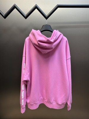 Balenciaga Nlogo Hoodie Medium Fut In Pink - SBH026