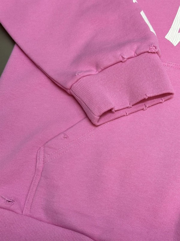 Balenciaga Nlogo Hoodie Medium Fut In Pink - SBH026