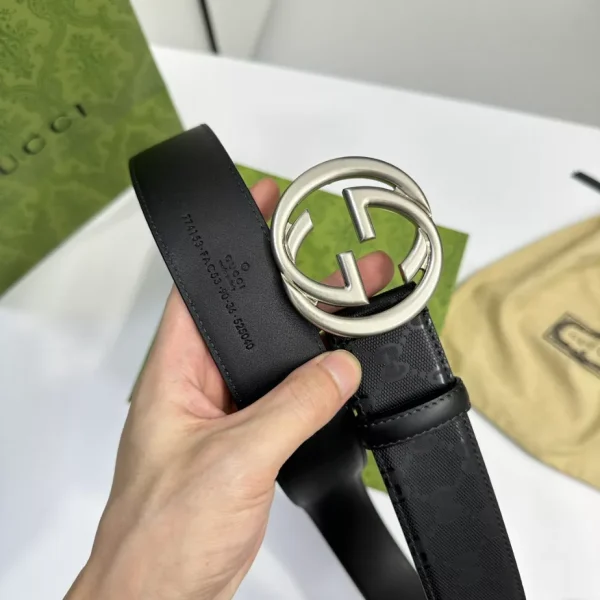 GG SUPREME BELT WITH G BUCKLE - B0160