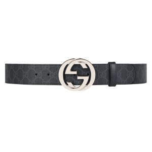 GUCCI SUPREME BELT WITH G BUCKLE - B019