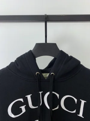 Gucci Classic Retro Interlocking Double GG Hoodie - GBH013