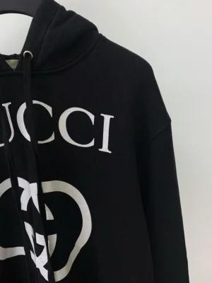 Gucci Classic Retro Interlocking Double GG Hoodie - GBH013