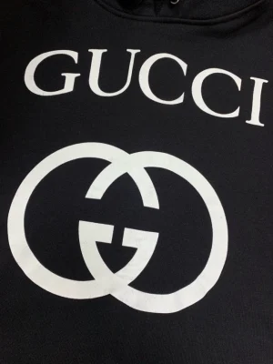 Gucci Classic Retro Interlocking Double GG Hoodie - GBH013