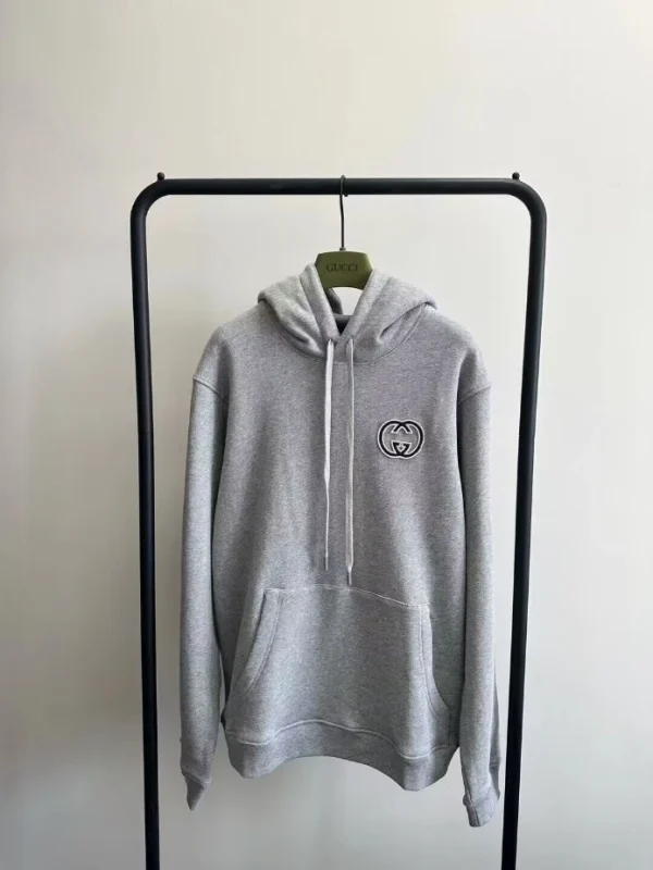 Gucci Cotton Jersey Hooded Sweatshirt - GBH00