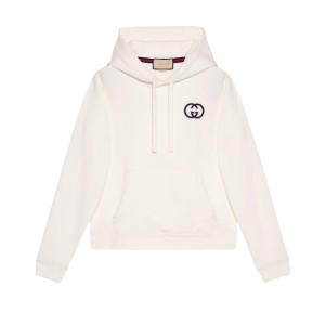 Gucci Cotton Jersey Hooded Sweatshirt - GBH006