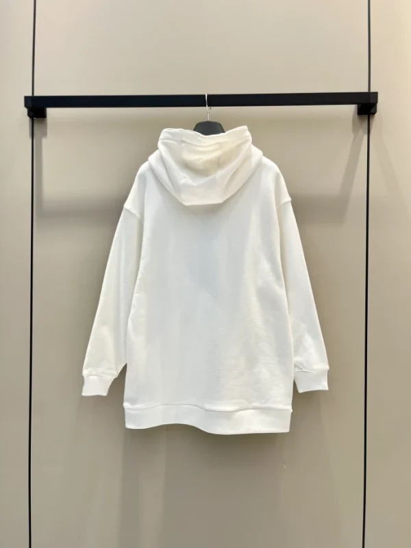 Gucci Cotton Jersey Hooded Sweatshirt - GBH006