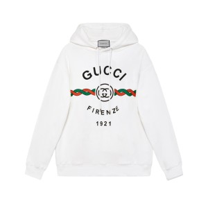 Gucci Cotton Jersey Hooded Sweatshirt - GBH007