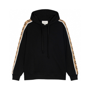 Gucci Cotton Jersey Hooded Sweatshirt - GBH008