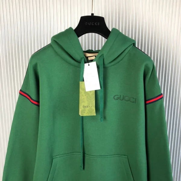 Gucci Cotton Jersey Hooded Sweatshirt - GBH010