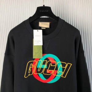 Gucci Cotton Jersey Printed Sweatshirt- GBH025