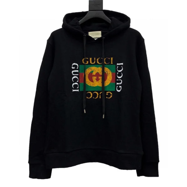 Gucci Logo Print Hoodie - GBH014