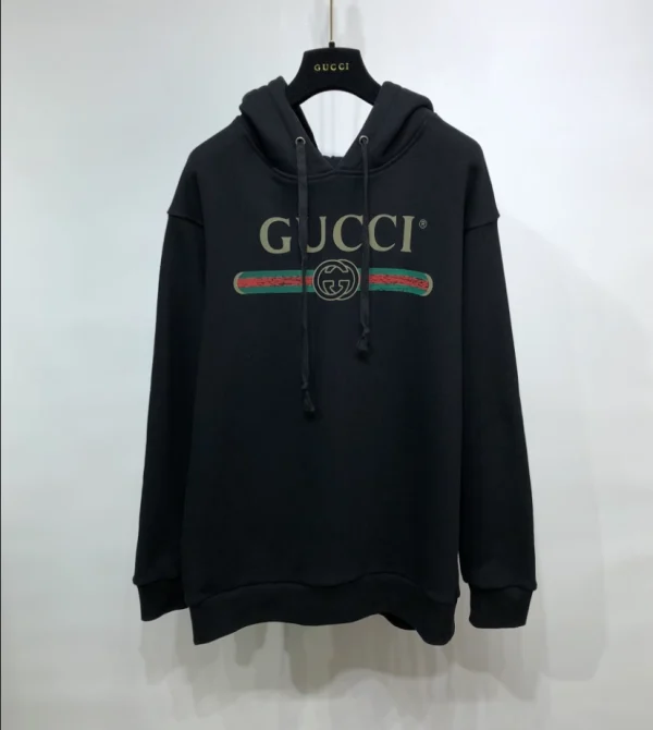 Gucci Logo Print Hoodie - GBH015