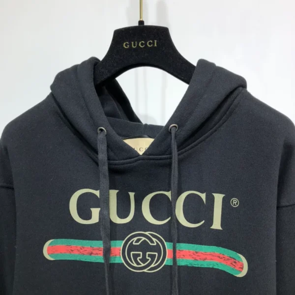 Gucci Logo Print Hoodie - GBH015