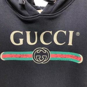 Gucci Logo Print Hoodie - GBH015