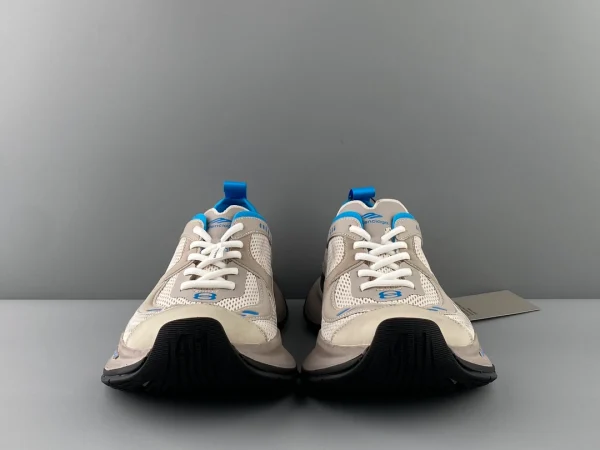 BALENCIAGA MEN'S CIRCUIT SNEAKER IN BEIGEBLUE - BB224