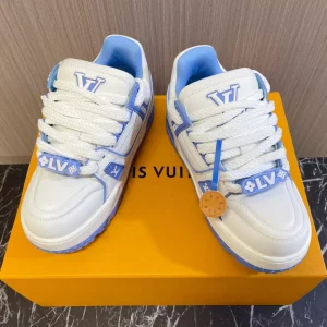 LOUIS VUITTON TRAINER MAXI SNEAKERS BLUE – LSVT370