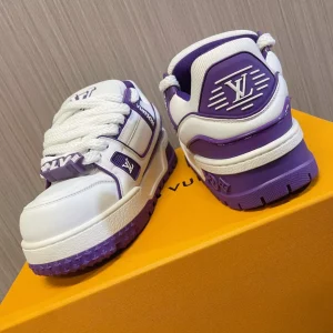 LOUIS VUITTON TRAINER MAXI SNEAKERS PURPLE – LSVT373