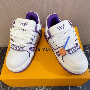 LOUIS VUITTON TRAINER MAXI SNEAKERS PURPLE – LSVT373